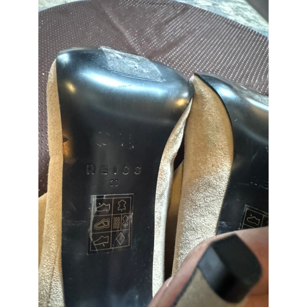 REISS | Beige Suede Ankle Boots & Booties Size 7 - Picture 9 of 9